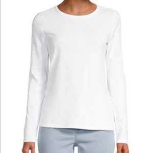 COS White Long Sleeve Blouse Size XS